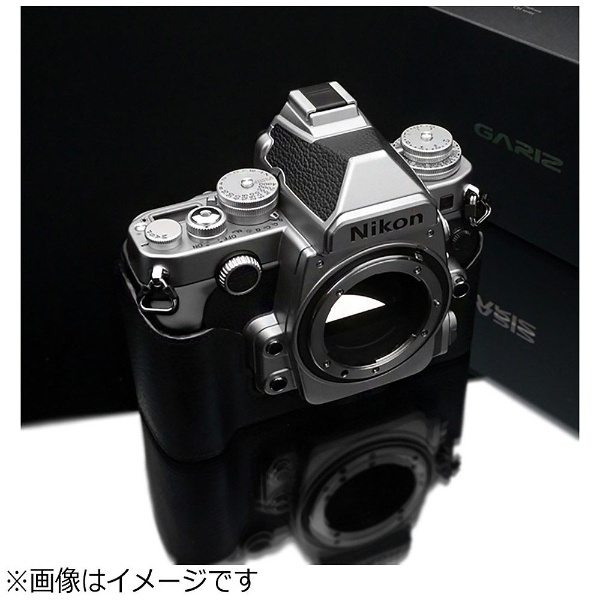 送料無料 本革カメラケース Nikon ニコン F4用 ブラック