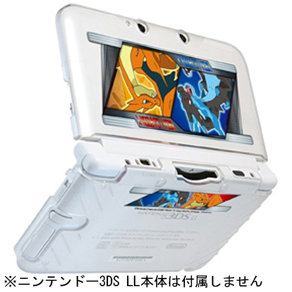 ニンテンドー3DS LL用 PCカバー メガシンカ ver． メガリザードンX・Y【3DS LL】