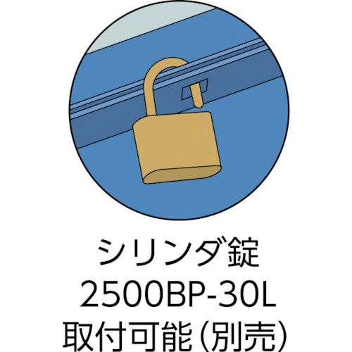 3段式工具箱 472X220X343 ブルー GT470B トラスコ中山｜TRUSCO NAKAYAMA 通販