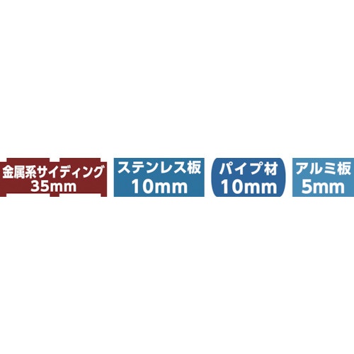 超硬ホールソー メタコアトリプル（ツバ無し）27mm MCTR27TN ユニカ