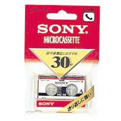 マイクロカセットテープ（30分1本） ソニー｜SONY 通販 | ビックカメラ.com