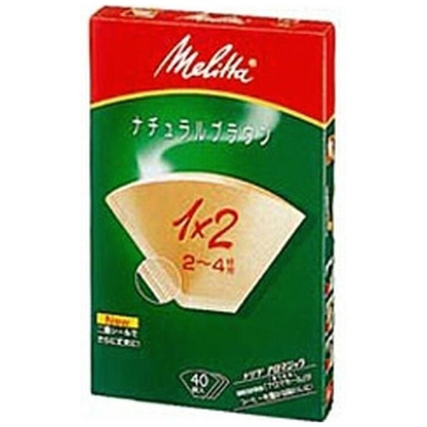 フィルターペーパー 「アロマジック」（2~4杯用／40枚入） PA1×2 メリタ｜Melitta 通販 | ビックカメラ.com