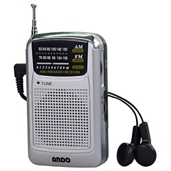R7-287　携帯ラジオ　ANDO