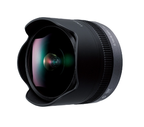 カメラレンズ LUMIX G FISHEYE 8mm/F3.5 LUMIX（ルミックス） ブラック H-F008 [マイクロフォーサーズ  /単焦点レンズ]
