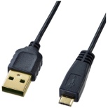 USB-A  micro USBP[u [] /2m /USB2.0] ɍ KU-SLAMCB20 [2.0m]