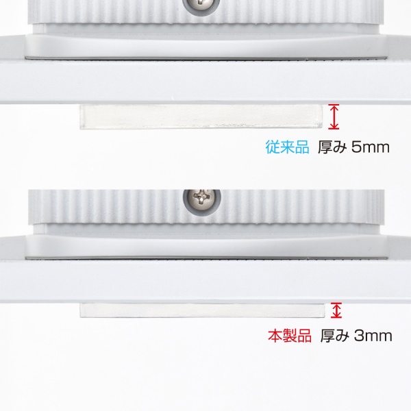 透明耐震ゴムG-BLOXゲル （50mm角・4枚） QL-E84 サンワサプライ