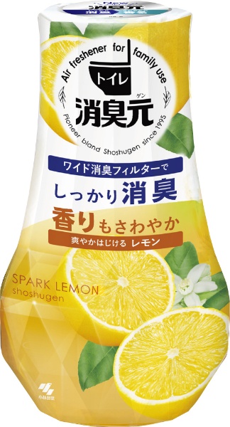 トイレの消臭元 爽やかはじけるレモン （400ml） 小林製薬｜Kobayashi