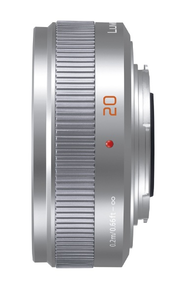 カメラレンズ LUMIX G 20mm/F1.7 II ASPH. LUMIX（ルミックス） シルバー H-H020A-S [マイクロフォーサーズ  /単焦点レンズ]