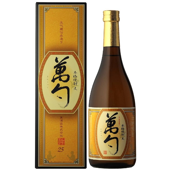 萬勺 麦 25度 720ml【麦焼酎】 焼酎 通販 | ビックカメラ.com