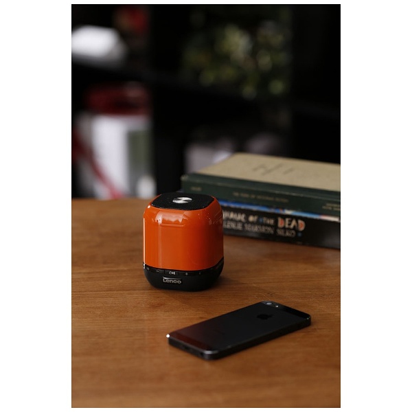 ブルートゥース スピーカー BTS-110-OR オレンジ [Bluetooth対応
