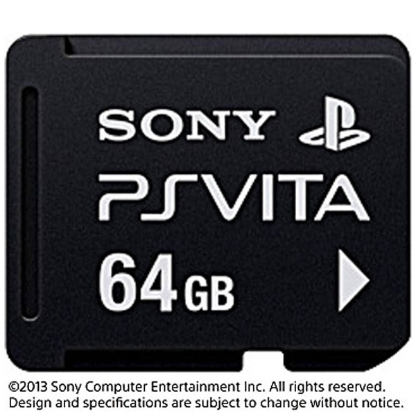 ビックカメラ.com - PlayStation Vita メモリーカード 64GB【PSV(PCH-1000/2000)】 PCH-Z641J