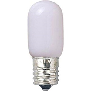 T201715W 電球 ホワイト [E17 /電球色 /1個 /ナツメ球形] ヤザワ