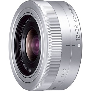 カメラレンズ LUMIX G VARIO 12-32mm/F3.5-5.6 ASPH./MEGA O.I.S. LUMIX（ルミックス） シルバー  H-FS12032 [マイクロフォーサーズ /ズームレンズ]