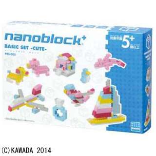 PBS-003 nanoblock+ BASIC SET -CUTE-