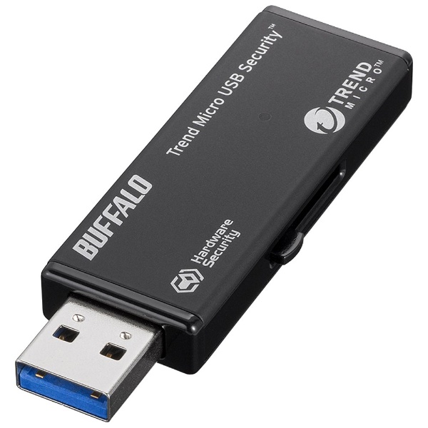USB3.0メモリ　ウイルスチェックモデル （4GB・ブラック）　RUF3-HSL4GTV3