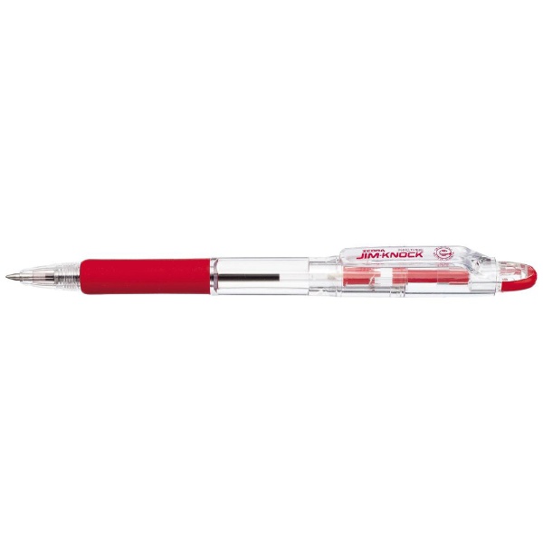 ジムノック ボールペン 赤(インク色：赤) KRB-100-R [0.7mm] ゼブラ