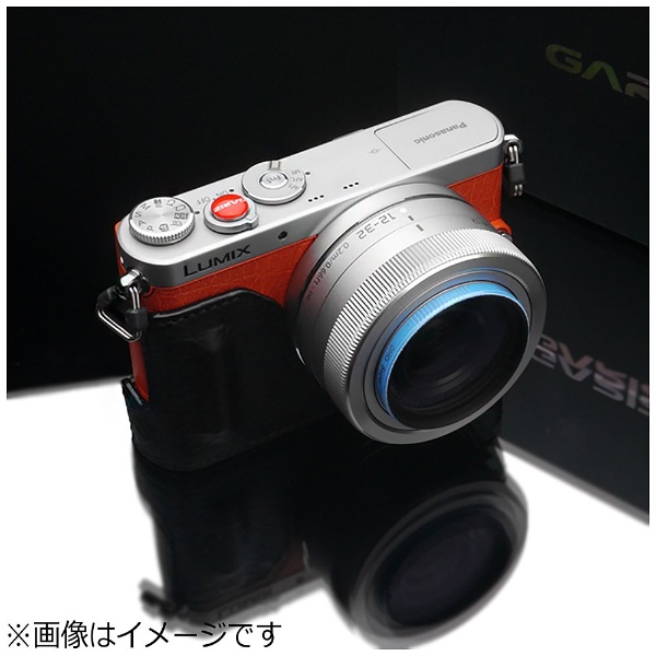 本革カメラケース 【パナソニック LUMIX GM（GM1）用】（ブラック）　HG-GM1BK