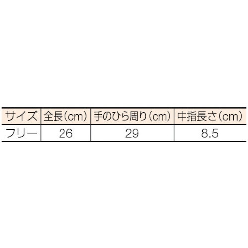 クリーンルーム用耐熱手袋 26CM フリーサイズ TPG650 トラスコ中山｜TRUSCO NAKAYAMA 通販