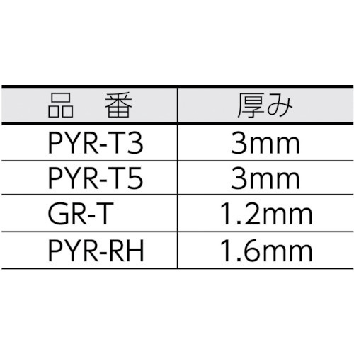 TRUSCO パイク溶接保護具5本指手袋 PYR-T5 - 5