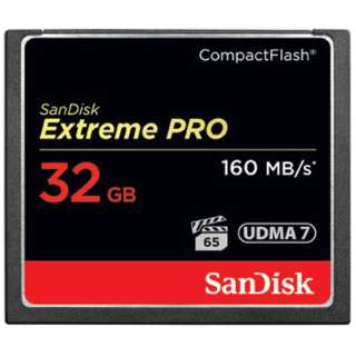 ＣｏｍｐａｃｔＦｌａｓｈ ExtremePRO(ekusutorimupuro)SDCFXPS-032G-J61[32GB]