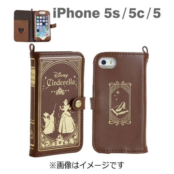 Iphone 5c 5s 5用 Old Book Case ディズニー シンデレラ Hamee ハミィ 通販 ビックカメラ Com