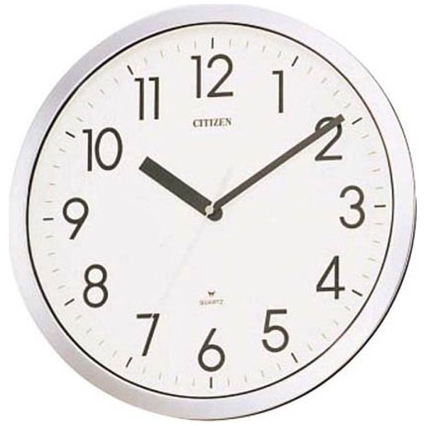 掛け時計 オフィスタイプ 強化防滴・防塵型 CITIZEN クロームメッキ仕上 4MG522-050 シチズン｜CITIZEN 通販 