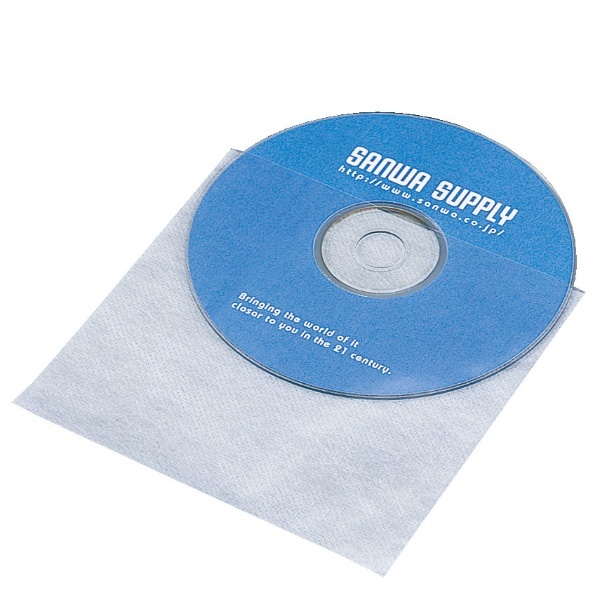 DVD/CD対応 不織布ケース 1枚収納×50 FCD-F50 サンワサプライ｜SANWA SUPPLY 通販