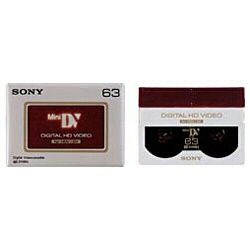 SONY ミニDVカセット テープ 5DVM63HD - 記録メディア