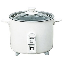 SR-03GP-W 炊飯器 ミニクッカー ホワイト [1.5合] パナソニック｜Panasonic 通販