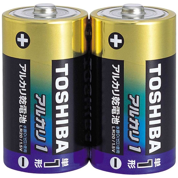 LRAG 2KP 単1電池 アルカリ1 [2本 /アルカリ 東芝｜TOSHIBA 通販