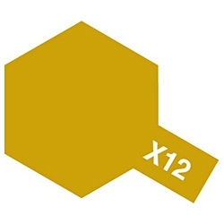 タミヤカラー アクリルミニ ギフ_包装 X-12 オリジナル ゴールドリーフ