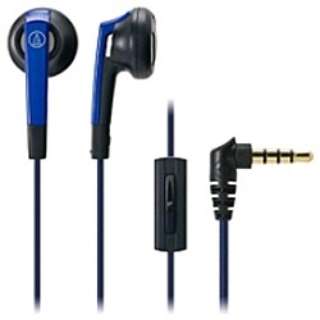 入耳式耳机内部年型ATH-C505IS BL蓝色[φ3.5mm小型插头]