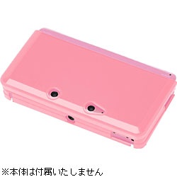 TPUやわ硬カバー for ニンテンドー3DS クリアピンク【3DS】