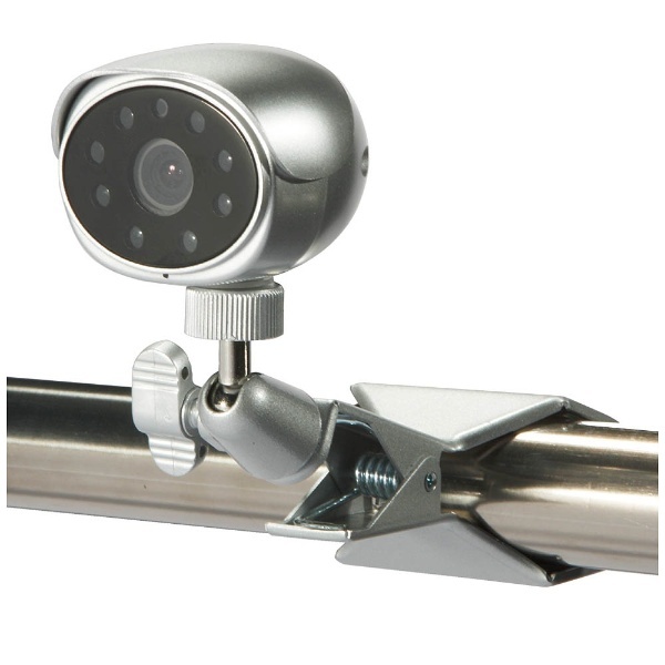 【屋内用】アナログ対応簡易取付型カラー監視カメラ【赤外線投光器内蔵】 SEC-620