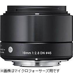 カメラレンズ 19mm F2.8 DN APS-C用 Art ブラック [ソニーE /単焦点 