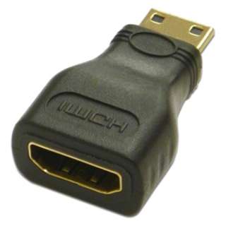 HDMI変換・延長プラグ Ainex ブラック ADV-201 [HDMI⇔miniHDMI]