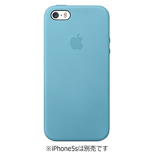 純正】 iPhone 5s／5用 レザーケース （ブルー） アップル｜Apple 通販 