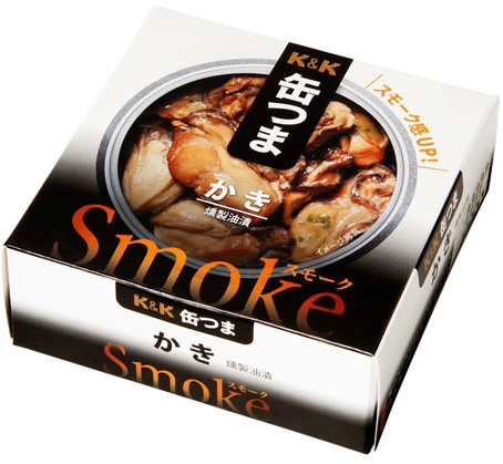 缶つま Smoke かき 50g【おつまみ・食品】 K&K 缶つま 通販