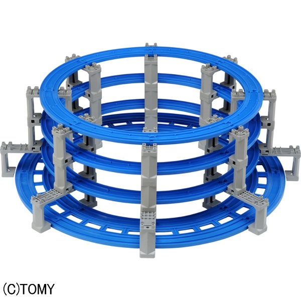 プラレール 4段タワーレールセット