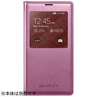 Galaxy S5用 サムスン純正 Sビューカバー ピンク Ef Cg900bpeg Galaxy ギャラクシー 通販 ビックカメラ Com