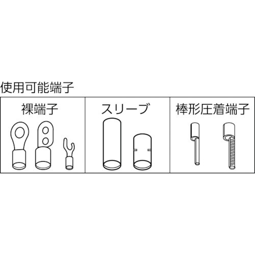 日本圧着端子製造 手動片手式工具 YNT-1614 - 3