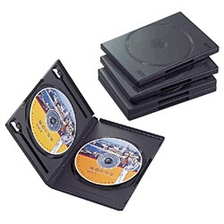 Blu-ray/DVD/CDб ȡ륱 2Ǽ5 ֥å CCD-DVD05BK