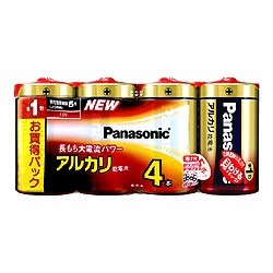 LR14XJ/4SW 単2電池 [4本 /アルカリ] パナソニック｜Panasonic 通販  ビックカメラ.com