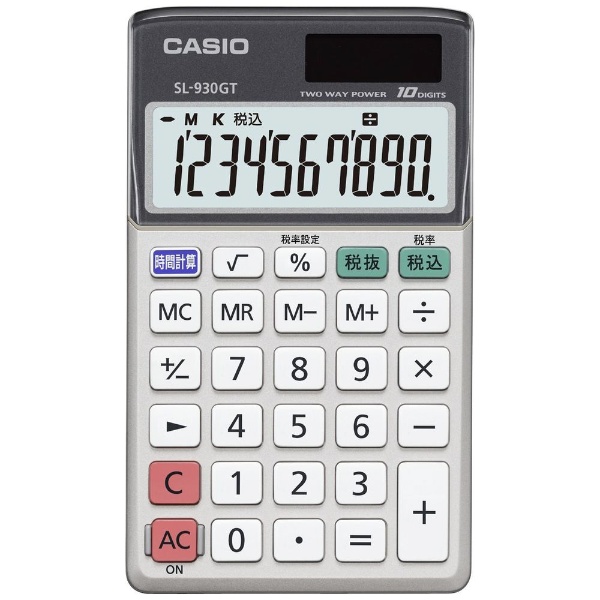 手帳電卓 ゲーム電卓 SL-880-N [10桁] カシオ｜CASIO 通販 