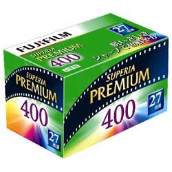 35mmフィルムFUJIFILM フジカラー SUPERIA PREMIUM 400 27枚撮り
