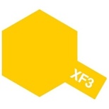 田宫彩色丙烯小XF-3平地黄色