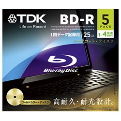 TDK データ用ブルーレイディスク BD-R 25GB 1-4倍速 ホワイトワイド 