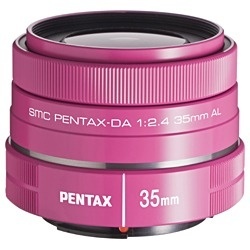 ペンタックス smc-PENTAX-DA 35mm F2.4 AL ピンク