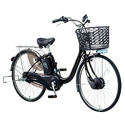 26型 電動自転車 ビビチャージ・W （ピュアブラック）BE-EKW63B【2012