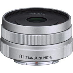 カメラレンズ 01 STANDARD PRIME 8.5mm F1.9 シルバー [ペンタックスQ